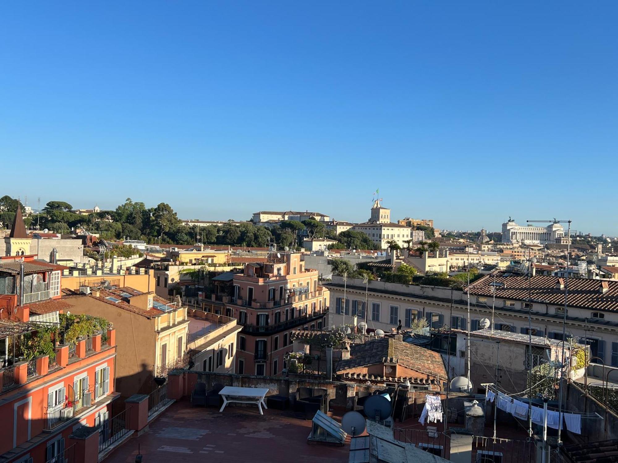 Spanish Steps Rome View Zewnętrze zdjęcie